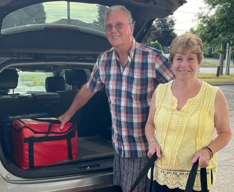 Sharin and Ken MOW-Volunteers Sept.-2023