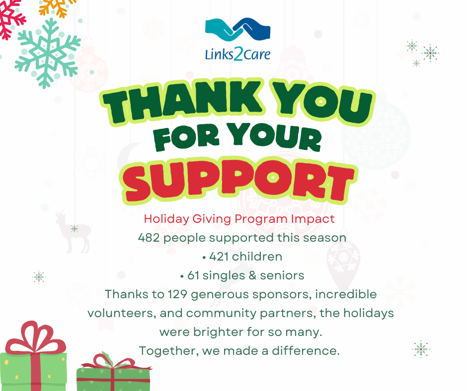 Holiday Giving 2025 Thank you for your support
