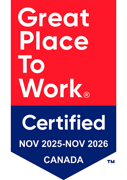 Great Places to Work Certified Nov 2025-Nov 2026