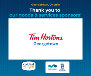Tim Hortons logo goods sponsor CNOY 2026