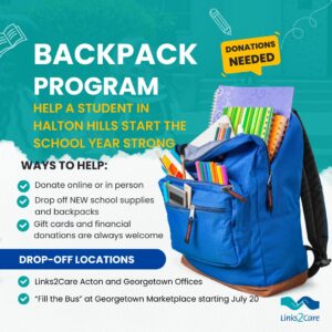Backpack program, ways to help